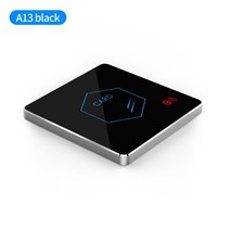 rfid복사기 rfid태그 Wiegand-도어 Rfid 13.56 MHz 듀얼 밴드 슬레이브 리더 스마트 신용 카드 모바일 Nfc 리더기 DIY 패턴 복사기 초박형 금속 패널, [03] A13 black