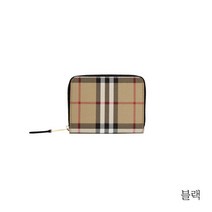 버버리 빈티지 체크 반지갑