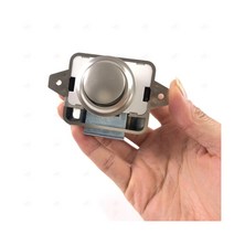 원형 푸쉬락 터치 푸시락 캠핑카 도어락 래치 잠금 장치 화장실 욕실 미니 문 잠김 푸시 오픈 캐치 캠핑 트레일러 카라반 가구 손잡이 자물쇠 도어 클로저 싱크대 문걸이 실버