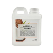 태국 바디 아로마 오일 1L 코코넛향 바디오일, 1개