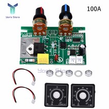 스팟 용접기 41 100 스폿 용접기 기계 제어 보드 SR 변압기 컨트롤러 조정 가능한 시간 및 전류, 02 100A