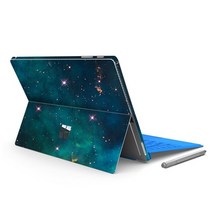 서피스독 Microsoft surface pro 9x8 surface go 3 뒷면 커버 스킨 스티커 프로텍터 용 3d 인쇄 비닐 스티커, 표면 프로 x, qc 패턴 4