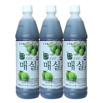청솔 매실 음료베이스 835ml / 과일원액, 3개