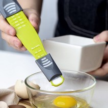 9단계 용량조절 홈 베이킹 양면 계량 수저 스푼 RD-10422, 상세페이지 참조