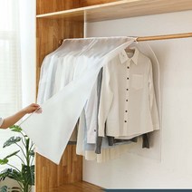 위드윈 전방향 밀폐 풀커버 드레스룸 옷걸이 행거 흰옷 코트 오염방지 PEVA가리개 시트 옷보관 행거용 먼지커버형 행거가리개 가림막 옷정리 의류먼지방지덮개 행거커버 의류오염방지커버, No 02.반투명 의류 먼지 방지덮개 90X110, 1개