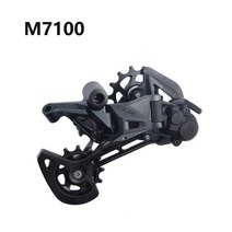 시마노-데오레 XT M8100 M8120 SLX M7100 M7120 DEORE M6100 SGS 12S 롱 케이지 후면 변속기 산악 자전거 SGS MTB 변속기 자전거 변속기