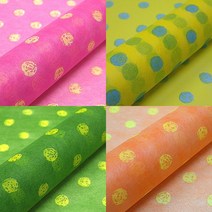 제일 투칼라도트 부직포포장지, 주황, 1개