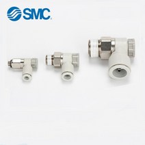 SMC 엘보 유량 제어 밸브 피팅 AS1201F/AS2201F/AS3201F-M5/01/02/03-04A/06A/08/10SA, 12 AS2201F-02-08SA