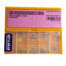 미스비시 TPGX110308 HTI10 10EA 드럼연마기날 디스크연마기 가공바이트 터닝인서트 드럼연마기팁 바이트팁 드럼연마날 미쯔비시 미쓰비씨 MITSUBISHI