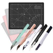 NEW 아날로그 셀프힐링 울트라 커팅매트 A4크롬 커터, 반투명매트, NEW 울트라 화이트