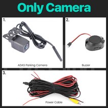 AHD 720P ADAS AI Smart Tracking Recognition Pedestrian Vehicle De tion and Warning [B00024452], 02-Only Camera-24452