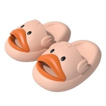 목공용 DIY 슬라이딩 각도 10인치 프리커팅 절단기 어린이 슬리퍼 부모-자녀 귀여운 오리 모양 슬라이드, 02 Pink_03 170(inner17cm)