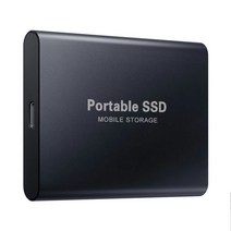 새로운 60 테라바이트 SSD 하드 드라이브 외장 디스크 고속 모바일 솔리드 30TB16TB USB 저장 장치 멀티, 14 64TB-Black