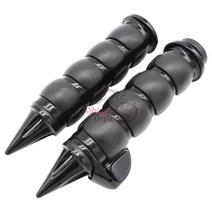 바이크 오토바이 부품 액세서리 핸들 바 핸드 그립 야마하 Dragstar XVS400 XVS650 XVS1100 V-star DS400 DS650 DS950 DS1100 클래식, [13] NO.7 black, 13 NO.7 black