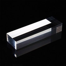 사각 투명 아크릴 판 10X3cm 20T 재단 원판 판넬 막대 아크릴 재단 판 투명 가공 봉 무드등 판자르기, 찌유샵3 아크릴막대10X3cm20T