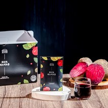 [첨가물 들어가 있을 시 110% 환불] 왕의뒤뜰 / 화산토 제주 비트즙 레드비트즙 100ml 제주산 임산부 착즙 주스 생즙, 100ml x 60포(3천원할인쿠폰)
