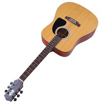 일렉기타 풀 사이즈 디자인 41인치 무광택 마감 베이스우드 어쿠스틱 기타 6현 라미네이트 스프루스 우드 포크 107123