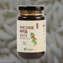 무첨가제 대추 조청 300g 병, 단일제품