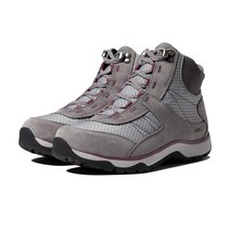 L.L.Bean Snow Sneaker 5 Mid Boot Water Resistant Insulated Lace-Up - Frost Gray/Bramble Berry