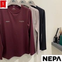 네파 우수한 흡습속건! 추석선물! 여성용 가을 액티브 베이직 긴팔 티셔츠 7I65321
