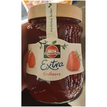 (독일마트) 1+1+1 SCHWARTAU 엑스트라 비건 딸기잼 딸기스프레드 340g Extra Erdbeere, 2개