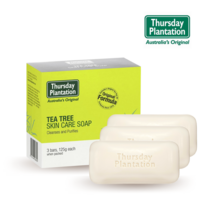 써스데이플랜테이션 티트리 비누 ﻿125g X 3개 밸류팩 Thursday Tea Tree soap