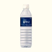 지리산물하나 먹는샘물 500mL x 80펫 지리산을마신다