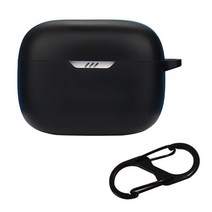 JBL TUNE230NC 케이스 슬림 컬러 커버 카라비너, 블랙(T230NC)