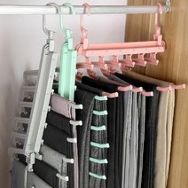 (SM)(업체배송) 6단 바지 정리 행거(그레이), 단품, 단품