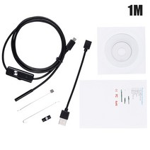 내시경 카메라 산업용 가정용 산업용 USB 내시경 방수 검사 내시경 카메라 5.5mm HD 내시경 세트 안드로이드 PC 125m, 협력사, 1m