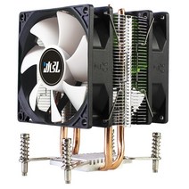 CPU쿨러 Cpu 방열판 팬 RGB 2 히트 파이프 3/4Pin Pwm 90mm 인텔 X79 X99 LGA 2011 2011-V3 Xeon E3 E5 쿨러, 11 No light 2Fan, 3Pin LGA2011