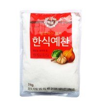 백설 한식예찬 조미료, 4개, 3kg
