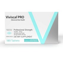 비비스칼프로 헤어 머리카락 영양제 180정/ Viviscal Pro Strength Hair Growth Supplement 180 tablets, 1개, 180정