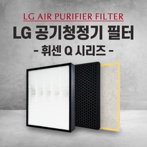 엘지 공기청정기 LA-R110SA 필터 Q 시리즈 국내산 H13, 1개, 003.헤파 탈취 세트(프리미엄형)