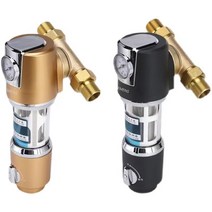 지하수연수기 여과기 가정용 수돗물 수도관 펜션 철분, 골드 A타입 /  자동 청소