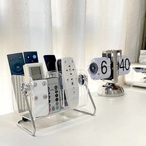 리모컨 악세사리 화장품 케이스 아크릴 투명 정리함 보관함, 1개, 단품