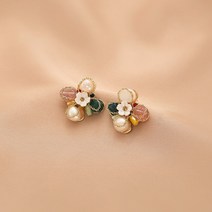 루나 연예인 명품 스타일 신민아 귀걸이 손예진 김고은 이하늬 잎 귀걸이