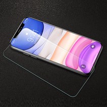 아이폰XR 2.5D 투명 풀커버 강화유리 필름, 단품