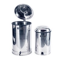 태창스텐 폐달식휴지통, 1개, 50L