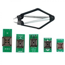PLCC 어댑터 키트 PLCC20/28/32/44-DIP20/24/28/32/44 IC 소켓 (XGecu T56 USB 프로그래머 용, PLCC44KIT