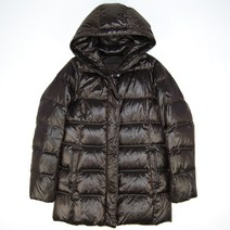 401.유니클로 후드 다운 패딩점퍼/정품/여성 M