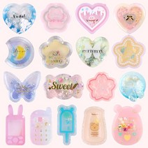 오로라데코덴 레진아트 쉐이커 몰드 모음 DIY, 30. 더블 쉐이커 8종 몰드 RM127
