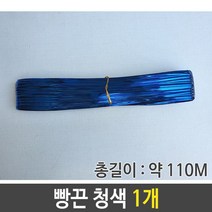 나sks1t1_빵끈 칼라타이 청색 대 포장 길이 110m 1개 철사 철끈 용끈 공예♥cleann, ♥cleann!!, ♥cleann!!