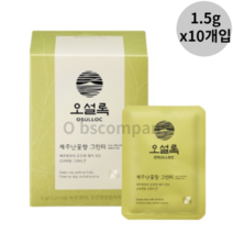 오설록 제주난꽃향 그린티, 15g, 10개입, 4개