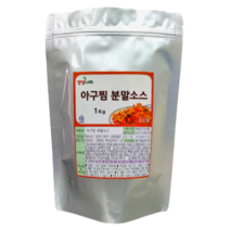 아구찜분말소스 양념나라 1kg 대용량 해물찜 새우찜 꽂게찜
