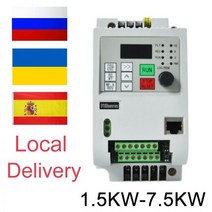 위상변환기 220v입력 380v출력 뜨거운! 0.75KW/1.5kw/2.2KW/단상 인버터 출력 3 상 VFD 주파수 변환기 가변, 03 1.5kw(2HP)_01 380V
