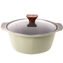 캡스톤 글램레트로 가스용 양수냄비, 올리브, 가스용 22양수, 1개