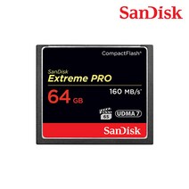 샌디스크 CF Extreme Pro 우체국택배 당일발송 CFXPS 카메라메모리, 64GB