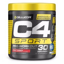 셀루코어 C4 부스터 스포츠 프리 워크아웃, 30회, 1