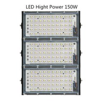 led 요오드 텅스텐 램프 hight 전력 50w 100w 150w 200w rgb 홍수 조명 ac 220v 스포트라이트 리플렉터 옥외 조명 광고, 100w 220v, 하얀색